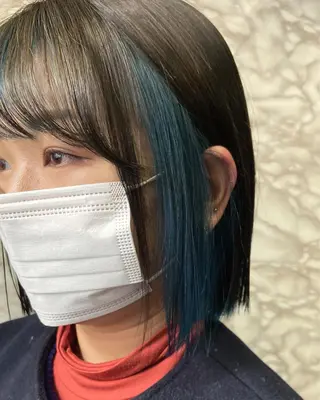 ミディアム 地毛風艶カラー🌿 喜多夏海のヘアスタイル