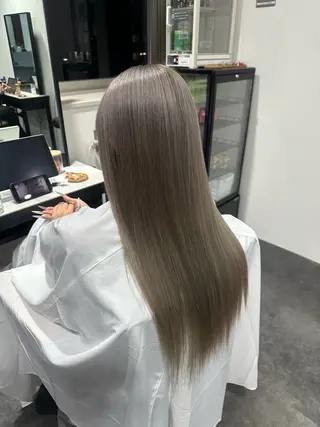 セミロング カラー プルエクステ/透明感 カラー✨KAZUKIのヘアスタイル
