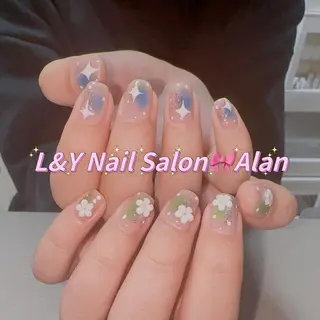 ネイル L&Y Nail🎀 思雪のネイルデザイン