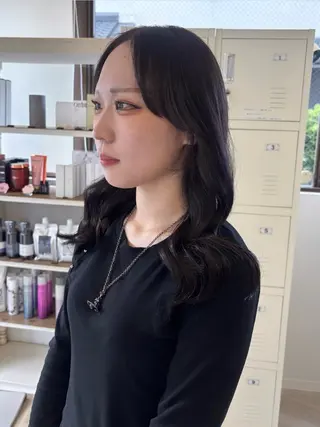 セミロング カラー にゅーかわいいヘア♡ おがわゆいり౨ৎのヘアスタイル