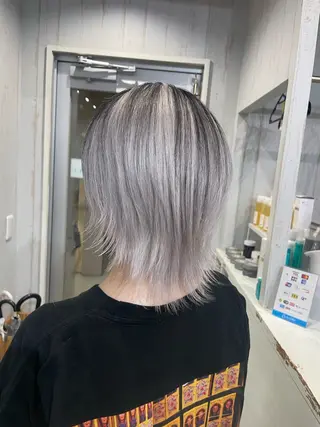 ミディアム リト /渋谷/ハイトーンのヘアスタイル