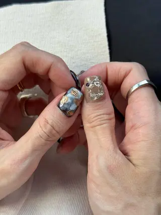 ネイル kiii.__ ✴︎*のネイルデザイン