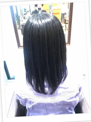 ロング カラー パーマ ヘアアレンジ メンズ キッズ ネイル マツエク・マツパ EnBlesS西宮 マンツーマン神道有基のヘアスタイル