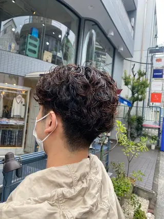 パーマ メンズ メンズモデル募集中✨ 永野大樹のヘアスタイル
