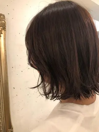 ミディアム hazuki 🌝のヘアスタイル