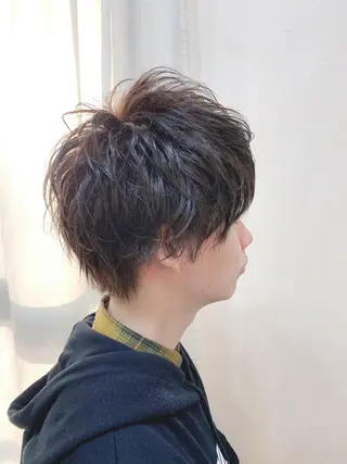 ショート メンズ 渋谷宮益坂 omoのヘアスタイル