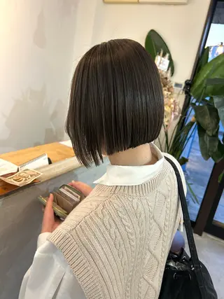ショート カラー hair make anjii和泉店所属・anjii リンのヘアスタイル