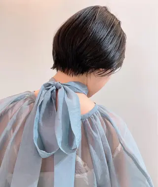 ショート カラー パーマ ヘアアレンジ 💖美髪矯正💖 辻未侑のヘアスタイル