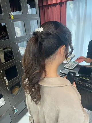 ロング 量産ヘアセット/ ヘアメAyakaのヘアスタイル