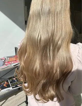 ロング カラー 渋谷レイヤーカット/ 暖色艶カラー🩵高橋のヘアスタイル