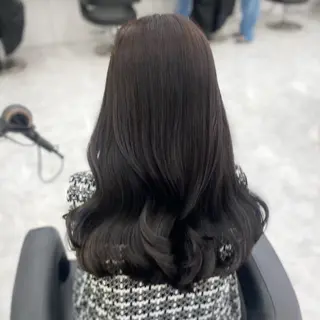 ミディアム カラー パーマ ヘアアレンジ メンズ キッズ 💖横浜ブリーチなし 💖MIHOのヘアスタイル