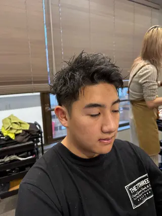 ショート メンズ fan.ray⚽️ 髙橋翔一のヘアスタイル