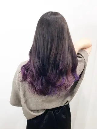 ロング カラー 🌙HIZUKI🌙 ハイトーン 艶髪のヘアスタイル