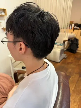 ショート メンズ 神谷 知紀のヘアスタイル