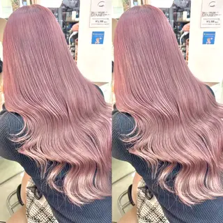 ロング ヘアメ🎀推しカラー 🥣横浜/しほ🧸のヘアスタイル