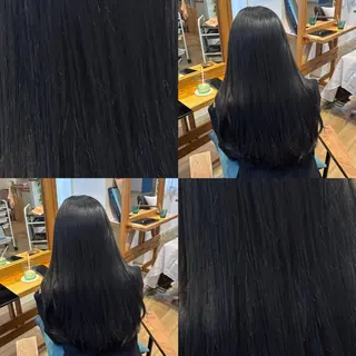 ロング カラー RINNO🌷透明感 カラー/縮毛矯正のヘアスタイル