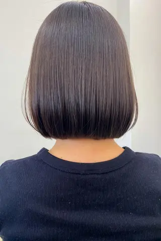 ミディアム 女性カット🌀 カラー⭐️大坂望心のヘアスタイル