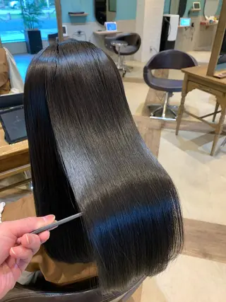 ロング カラー 🌟髪質改善/透明感 🌟代表RYOのヘアスタイル