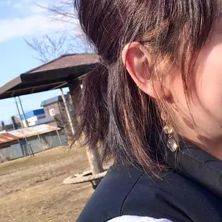 カラー ママ美容師 ＊ヒマワリのヘアスタイル