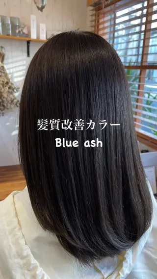 カラー 🪻二宮俊カットモデ ル縮毛矯正募集🪻のヘアスタイル