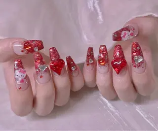 ネイル 長さだし専門店 M2　rikaのネイルデザイン