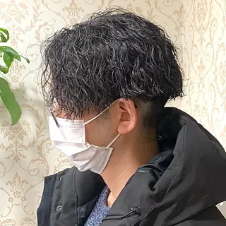 パーマ メンズ メンズパーマ&メンズ 縮毛矯正/平野/渋谷のヘアスタイル