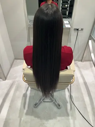 ロング 佐藤 玲音のヘアスタイル