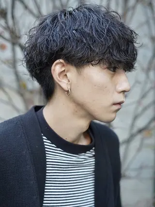 ショート パーマ メンズ SENTA✨メンズ パーマ✨fifth栄のヘアスタイル