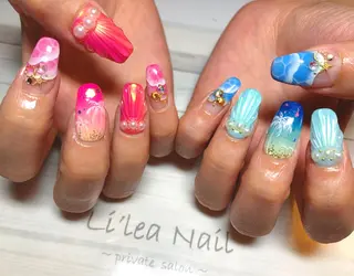 ネイル Li'leaNail AINAのネイルデザイン