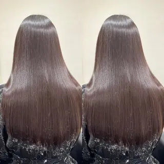 ロング カラー レイヤー/艶カラー /韓国ヘア/高松のヘアスタイル