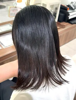 ミディアム カラー 北島亜弥/髪質改善 /カラーのヘアスタイル