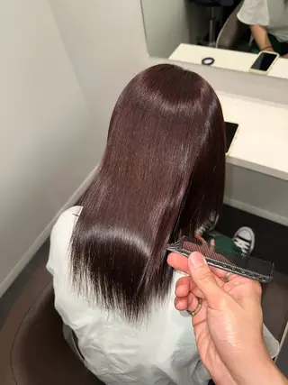 ミディアム 美髪特化✨ 伊織✨縮毛矯正✨のヘアスタイル