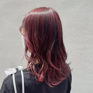 ロング カラー 透明感/血色カラー/ 似合せレイヤー/ゆいのヘアスタイル