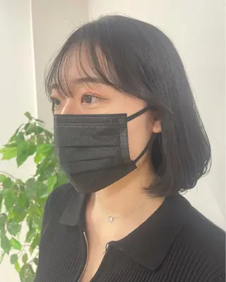 ショート 𝓜𝓮𝓛𝓲𝓟 冨樫果楠のヘアスタイル