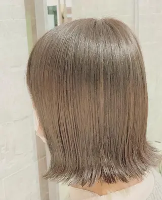 ミディアム メンズスタイル バレイヤージュ　齋藤のヘアスタイル