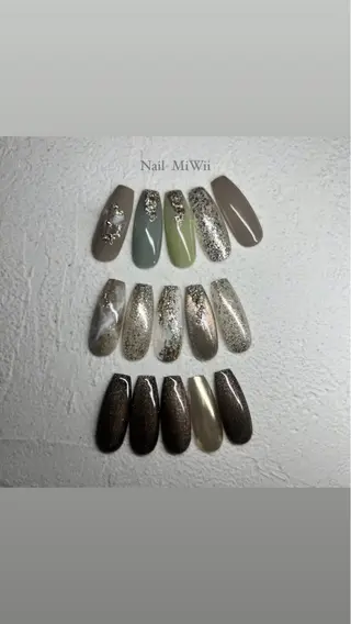 ネイル 𝐧𝐚𝐢𝐥 𝐌𝐢𝐖𝐢𝐢のネイルデザイン