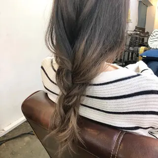 ロング カラー 【艶髪×韓国風】 毛流れ職人 RYOのヘアスタイル