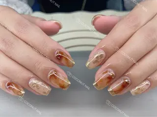 ネイル 神田 ココナッツのネイルデザイン