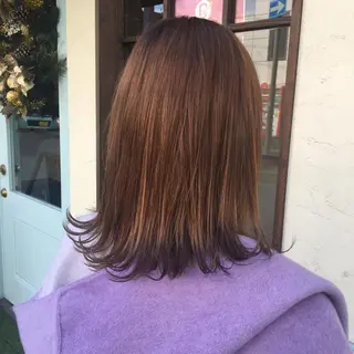 カラー garden HAIR 優月のヘアスタイル