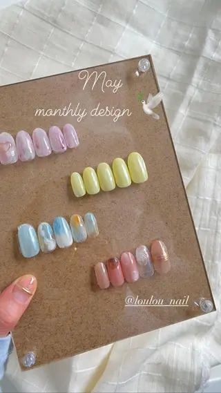 ネイル loulou _nail所属・葛西 知佳のネイルデザイン