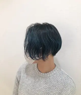 ショート カラー ニュアンスカラー🫧 加納のヘアスタイル
