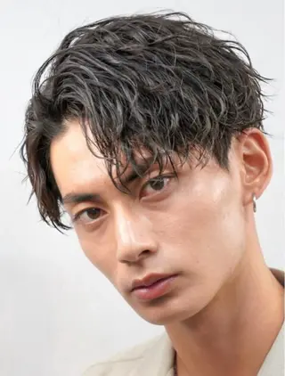 パーマ メンズ fifth栄|波巻き 職人🌀ゆうとのヘアスタイル