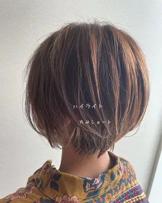 ショート カラー NOPPO 和泉市 美容室/奥村 飛鳥のヘアスタイル