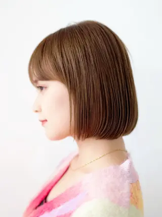 ミディアム カラー 銀座《髪質改善》 垢抜け✨布施拓也のヘアスタイル