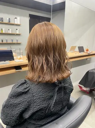 ミディアム ひより ／novusのヘアスタイル