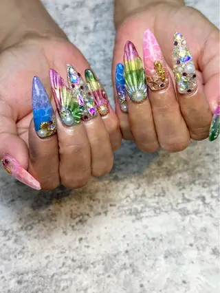 ネイル 東十条muumii ネイルまつ毛のネイルデザイン