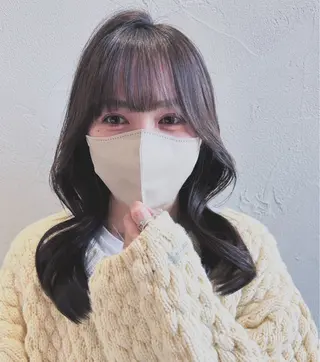 セミロング 剣持友希/ifh iizuka/高崎のヘアスタイル