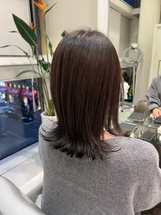 ミディアム カラー 銀座/カラー 🎀momo🎀のヘアスタイル