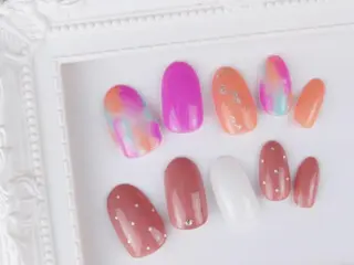 ネイル 新宿ネイルサロン ジェミディローサのネイルデザイン