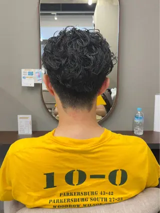 パーマ メンズ RIO 福岡美容師のヘアスタイル